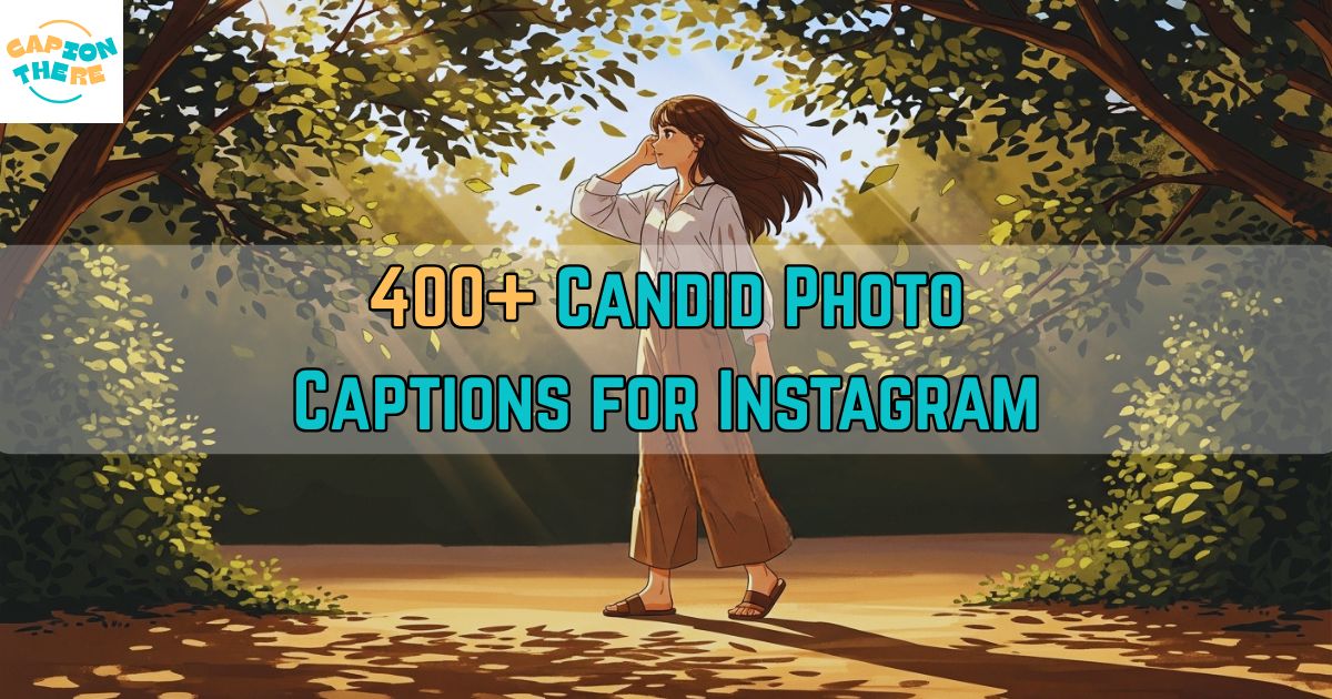 Candid Photo Captions